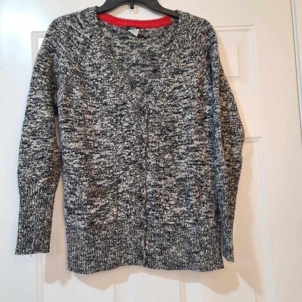 J. Crew cardigan women's sweater size xs Merino wool blend